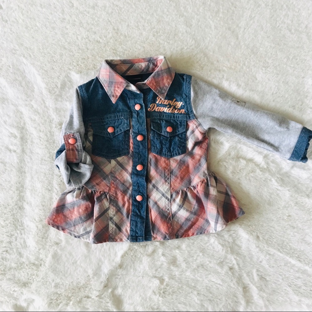 3 for $20 Infant Harley-Davidson top